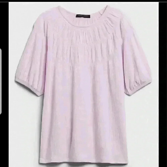 Banana Republic Textured Smocked Top - Picture 5 of 9